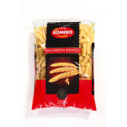MACARRONES PLUMAS N.6 RAYADAS BOLSA 20/500g